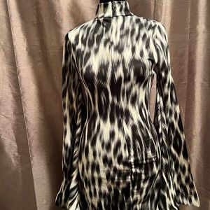 White and Black dress